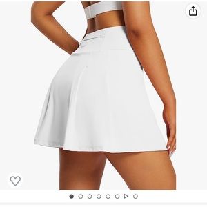 BALEAF Women's 16" Tennis Skirts High Waisted Golf Skort with Shorts & 3 Pockets